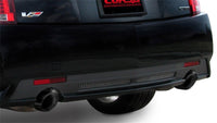 Corsa 09-13 Cadillac CTS Sedan V 6.2L V8 Black Sport Axle-Back Exhaust