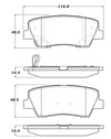 StopTech Sport Brake Pads w/Shims and Hardware