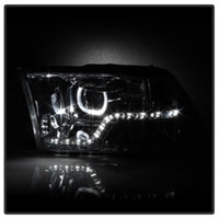 xTune Dodge Ram 2009-2014 Halo LED Projector Headlights - Chrome PRO-JH-DR09-CFB-C