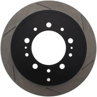 StopTech Power Slot 08-09 Lexus LX450/470/570 / 07-09 Toyota Tundra Slotted Left Rear Rotor