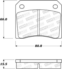 StopTech Street Brake Pads