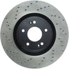 StopTech Power Slot 10-13 Hyundai Genesis Coupe Track & R-Spec Front Right Drilled Rotor