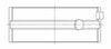 ACL Toyota 4AGE/4AGZE (1.6L) Standard Size High Performance w/ Extra Oil Clearance Main Bearing Set