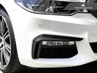AutoTecknic Dry Carbon Fiber Bumper Trim - G90 5-Series M-Sport