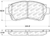 StopTech Performance Brake Pads