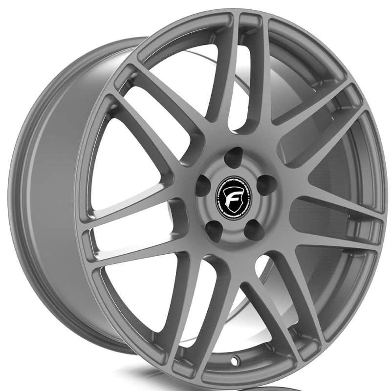 Forgestar F14 Drag 18x5.0 / 5x115 BP / ET-37 / 1.5in BS Gloss Anthracite Wheel