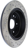 StopTech 04-08 Acura TL / 03-09 Honda Element Slotted & Drilled Right Rear Rotor