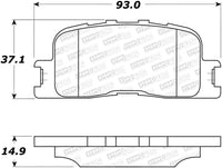 StopTech Street Select Brake Pads