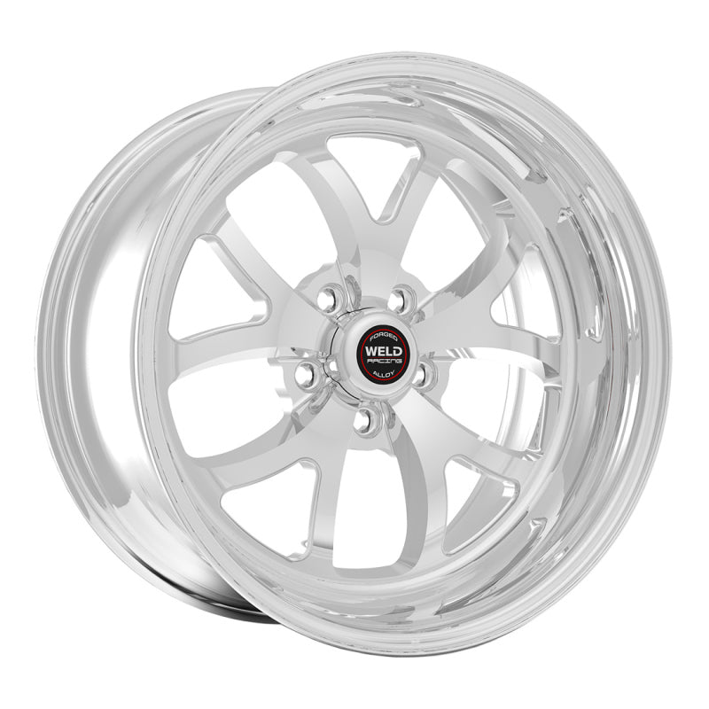 Weld S76 17x11 / 5x115mm BP / 5.8in. BS Polished Wheel - Non-Beadlock