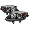 Spyder BMW Z4 03-08 Projector Headlights Xenon/HID Model Only - LED Halo Black PRO-YD-BMWZ403-HID-BK