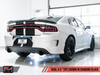 AWE Tuning 2017+ Dodge Charger 5.7L Touring Edition Exhaust - Non-Resonated - Diamond Black Tips