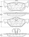 StopTech Street Select Brake Pads - Front