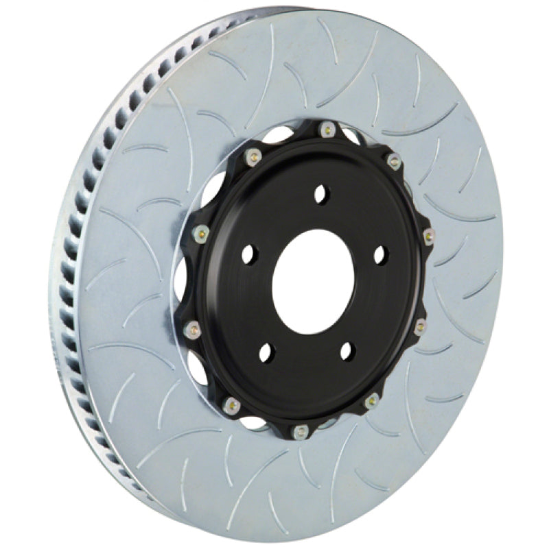 Brembo 02-05 996 Turbo (PCCB Eqpt) Fr 2-Piece Discs 350x34 2pc Rotor Slotted Type3