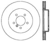 StopTech 01-06 BMW 330 Drilled Right Front Rotor