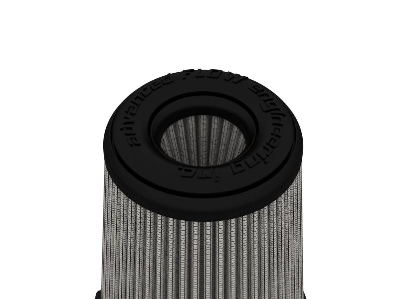 aFe MagnumFLOW Pro DRY S Air Filter 3-1/2in F x 5in B x 3-1/2in T x 6in H (Pair)