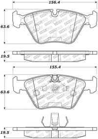 StopTech Performance 06-09 BMW M3/Z4 (E86/E89) Front Brake Pads