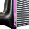 Mishimoto Universal Carbon Fiber Intercooler - Matte Tanks - 450mm Black Core - S-Flow - R V-Band