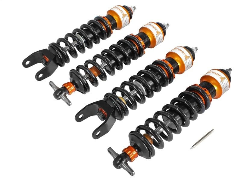aFe Control PFADT Series Featherlight Single Adj Drag Racing Coilover System; 97-13 Chevy Corvette