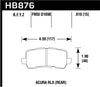 Hawk 14-17 Acura RLX / 15-17 Acura TLX Performance Ceramic Street Rear Brake Pads