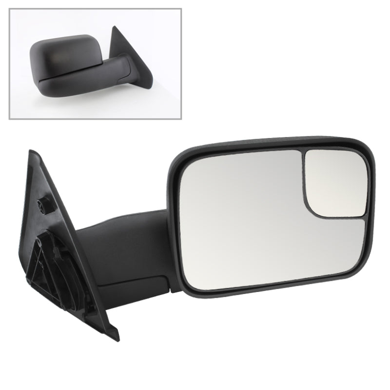 Xtune Dodge Ram 02-09 Manual Extendable Manual Adjust Mirror Right MIR-DRAM02-MA-R