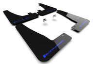 Rally Armor 22-26 Tesla Model X Black UR Mud Flap w/Blue Logo