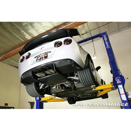 APR Performance - Chevrolet Corvette C6 / C6 Z06 Rear Diffuser 2005-Up (leaf-coil system only)