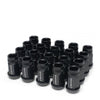 Skunk2 12 x 1.5 Forged Lug Nut Set (Black Series) (20 Pcs.)