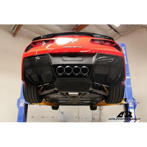 APR Performance - Chevrolet Corvette C7 Z06 Rear Diffuser 2014-Up (With Under-Tray)