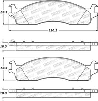 StopTech Street Brake Pads