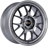 BBS LM-R 19x8.5 5x130 ET55 CB71.6 Diamond Black Center Diamond Cut Lip Wheel