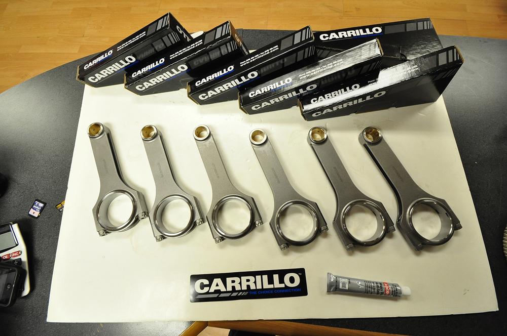 CP Carrillo Pro H-Beam Connecting Rods: 2009+ R35 GT-R / VR38DETT