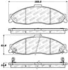 StopTech Performance Brake Pads