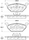 StopTech Performance Brake Pads