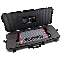 Mishimoto Universal Carbon Fiber Intercooler - Matte Tanks - 450mm Black Core - S-Flow - G V-Band