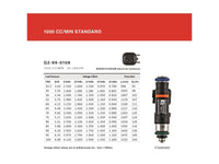 Grams Performance Nissan 240sx/S13/S14/S15/SR20 (Top Feed 14mm) 1000cc Fuel Injectors (Set of 4)
