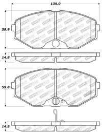 StopTech Performance Brake Pads