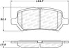 StopTech Street Select Brake Pads
