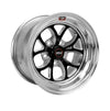 Weld S76 15x9.33 / 5x4.75 BP / 3.5in. BS Black Wheel (Medium Pad) - Non-Beadlock