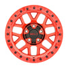 Weld Off-Road W905 17X10 Cinch Beadlock 5X127 5X139.7 ET-24 BS4.50 Candy Red / Red Ring 87.1