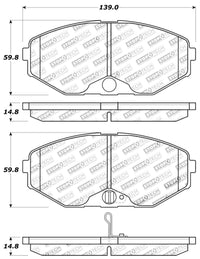 StopTech Performance Brake Pads