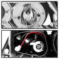 Spyder BMW E90 3-Series 06-08 Projector LED Halo Amber Reflector Rplc Bulb Chrm PRO-YD-BMWE9005-AM-C