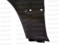 Seibon 96-98 Honda Civic OEM Style Carbon Fiber Fenders