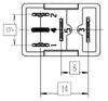 Hella Relay Micro Iso 5 Pole 12V Spst Res