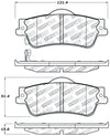 StopTech Performance Brake Pads