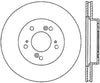 StopTech 97-01 Acura Integra Cryo Slotted Front Left Sport Brake Rotor