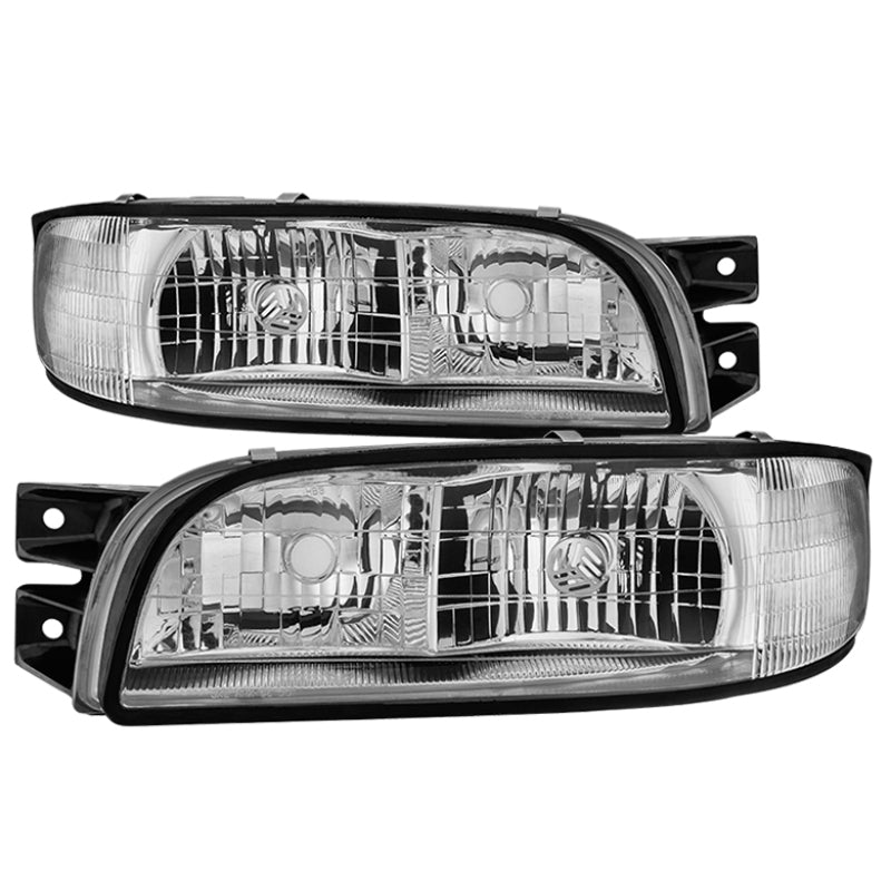 xTune Buick LeSabre 1997-1999 OEM Style Headlights - Chrome HD-JH-BLE97-AM-C