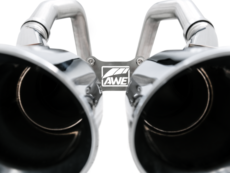 AWE Tuning 14-19 Chevy Corvette C7 Z06/ZR1 (w/o AFM) Track Edition Axle-Back Exhaust w/Chrome Tips