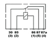 Hella Relay Mini Iso 5 Pole 12V Spdt Bkt