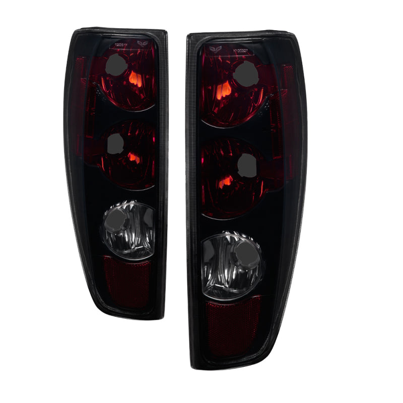 xTune Chevy Colorado 04-12 04-12 Euro Style Tail Lights - Black Smoked ALT-JH-CCO04-BSM