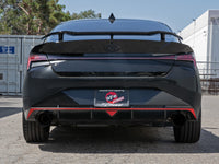 aFe Takeda Hyundai Elantra N 22-23 L4-2.0L (t) 3in SS Axle-Back Exhaust System w/ Black Tips